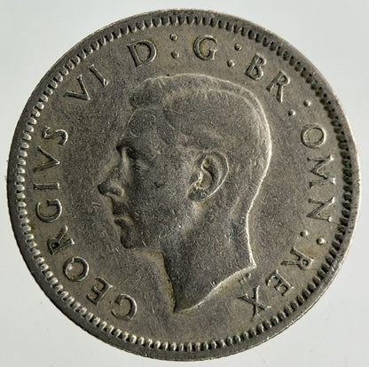 1948 George VI Sixpence Coin | Fine Collectable Grade