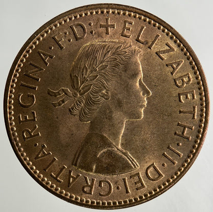 1963 Elizabeth II 2nd Half-Penny Coin | Very High Grade