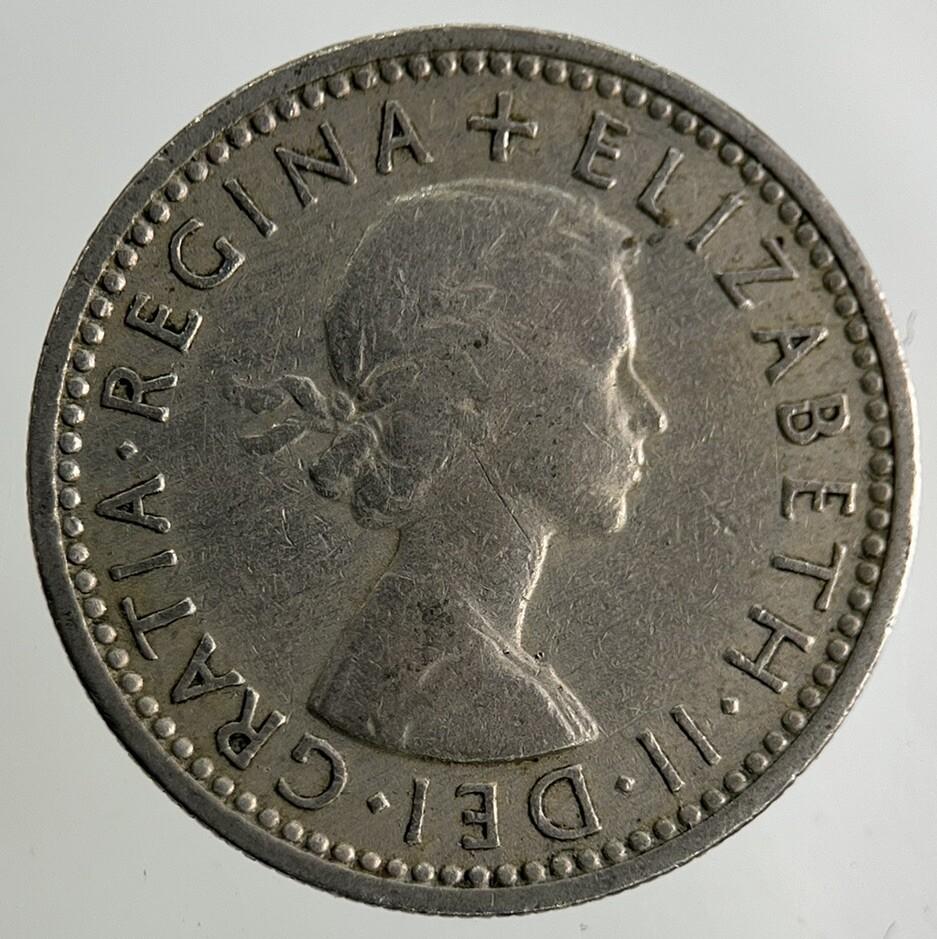 1958 Elizabeth II 2nd Sixpence Coin | Fine Collectable Grade