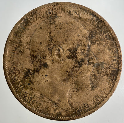 1903 Edward VII One Penny Coin | Collectable Grade