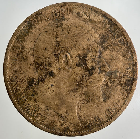1903 Edward VII One Penny Coin | Collectable Grade