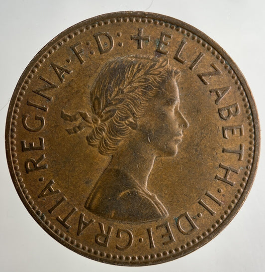 1967 Elizabeth II 2nd One Penny Coin | Fine Collectable Grade