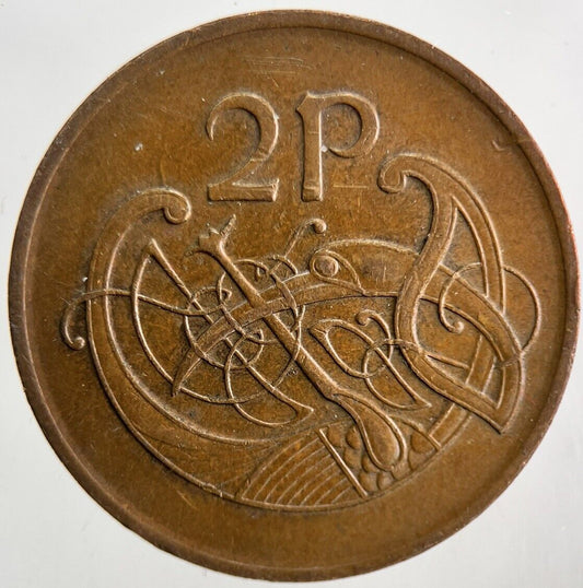 1986 Irish 2p Two-Pence Coin | Very High Grade