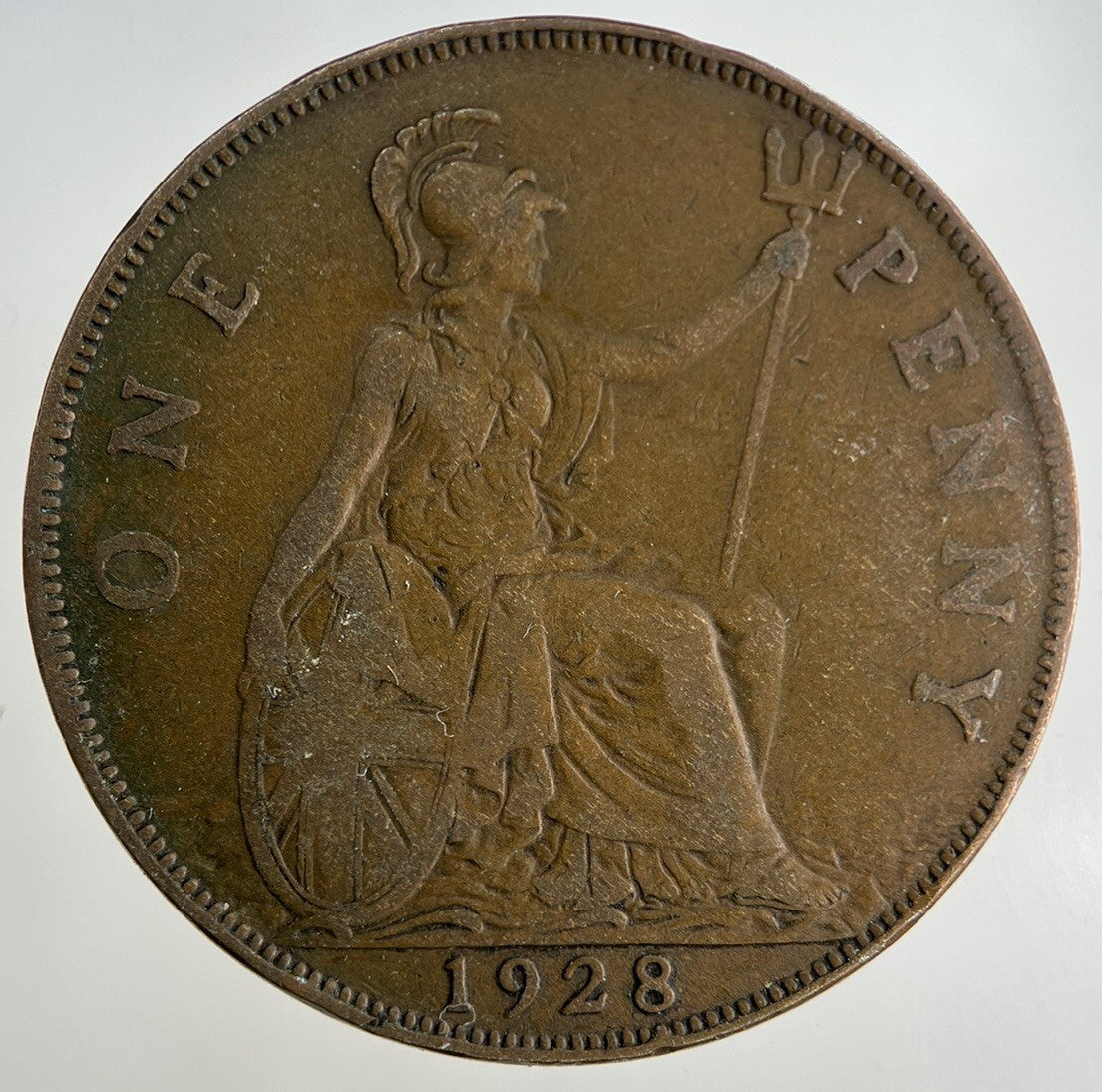 1928 George V One Penny Coin | Collectable Grade