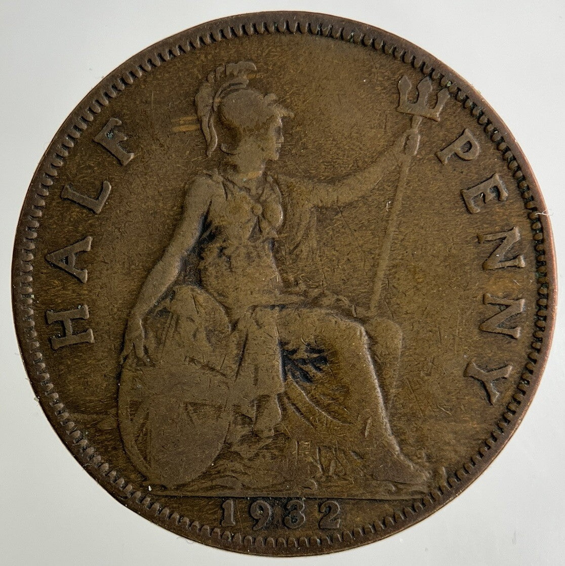 1932 George V Half-Penny Coin | Collectable Grade