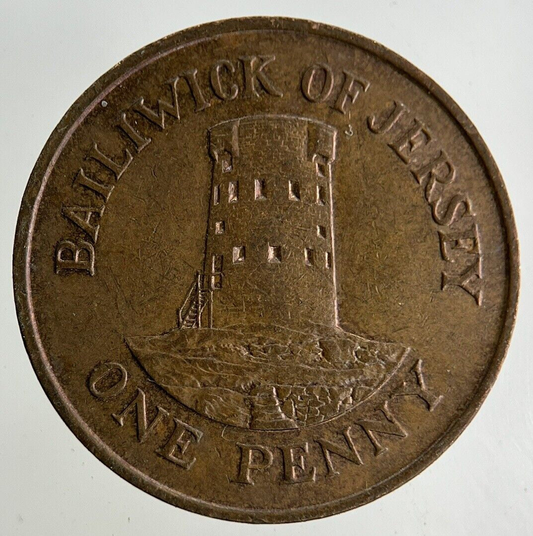 1986 Jersey 1p One Penny Coin | Fine Collectable Grade