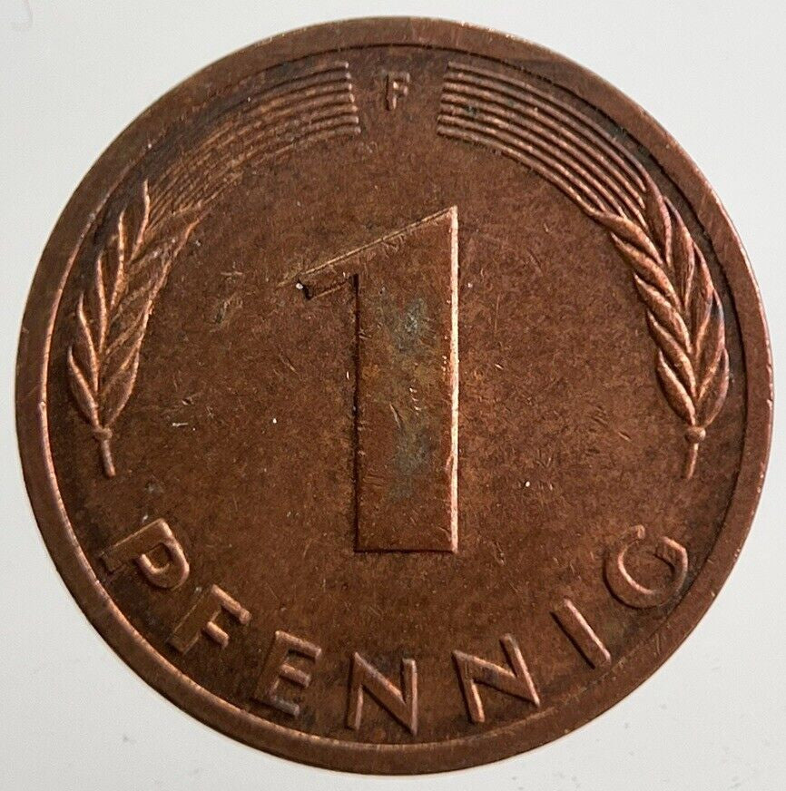 1987 Germany 1 Pfennig Coin | Very High Grade | a4955