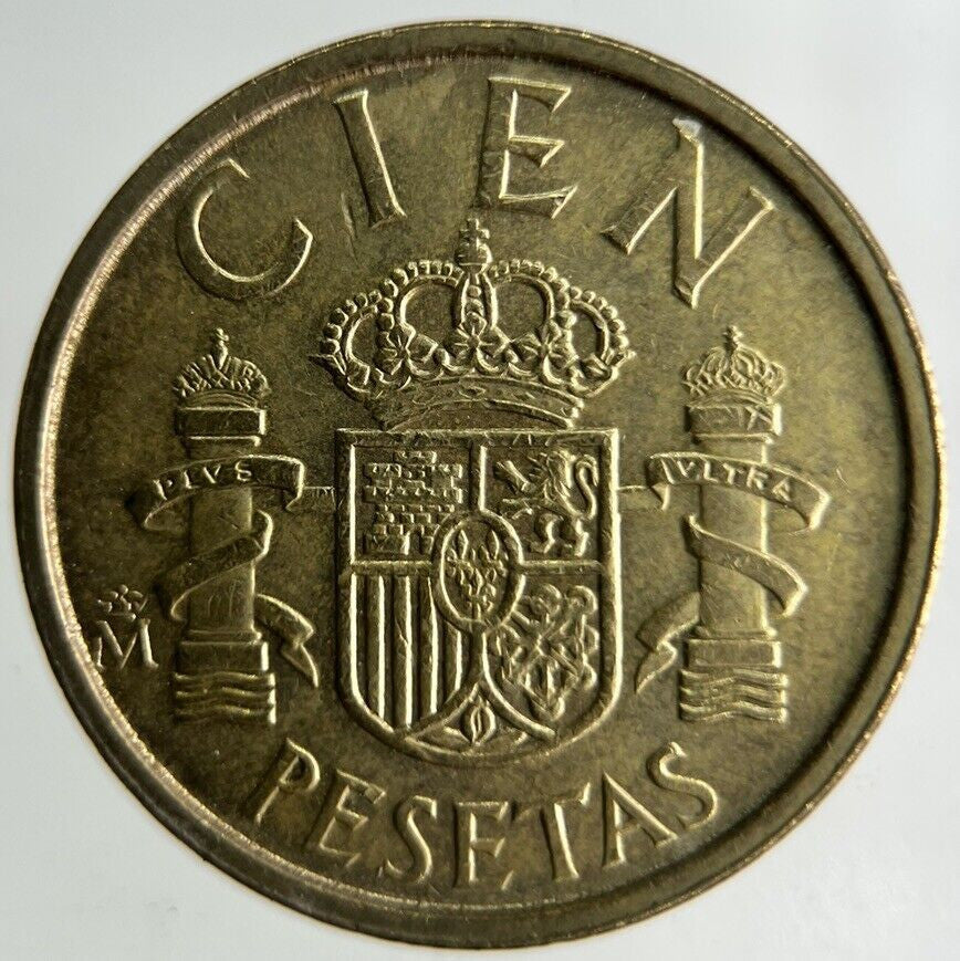 1988 Spain 100 Pesetas Coin | Fine Collectable Grade