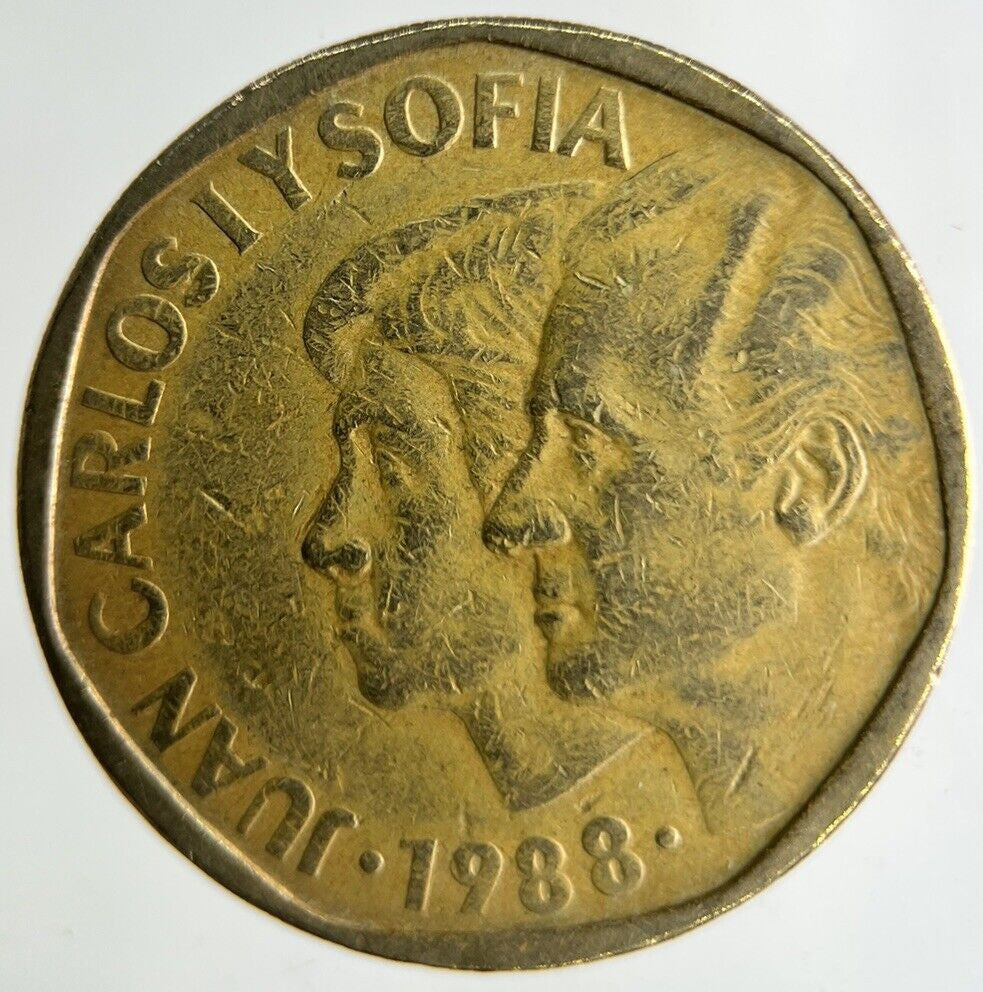 1988 Spain 500 Pesetas Coin | Fine Collectable Grade