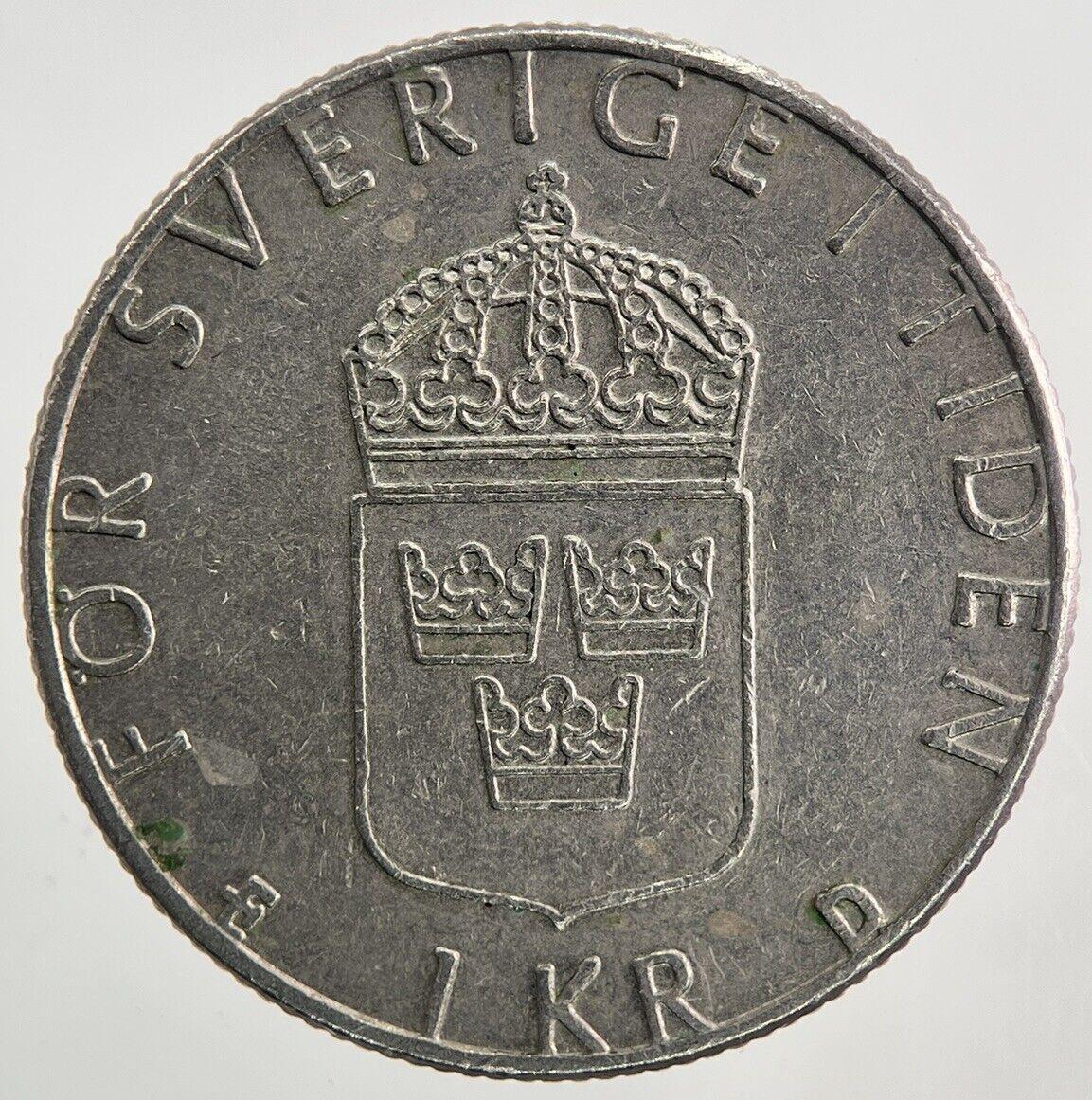 1987 Sweden 1 Krona Coin | Very High Grade