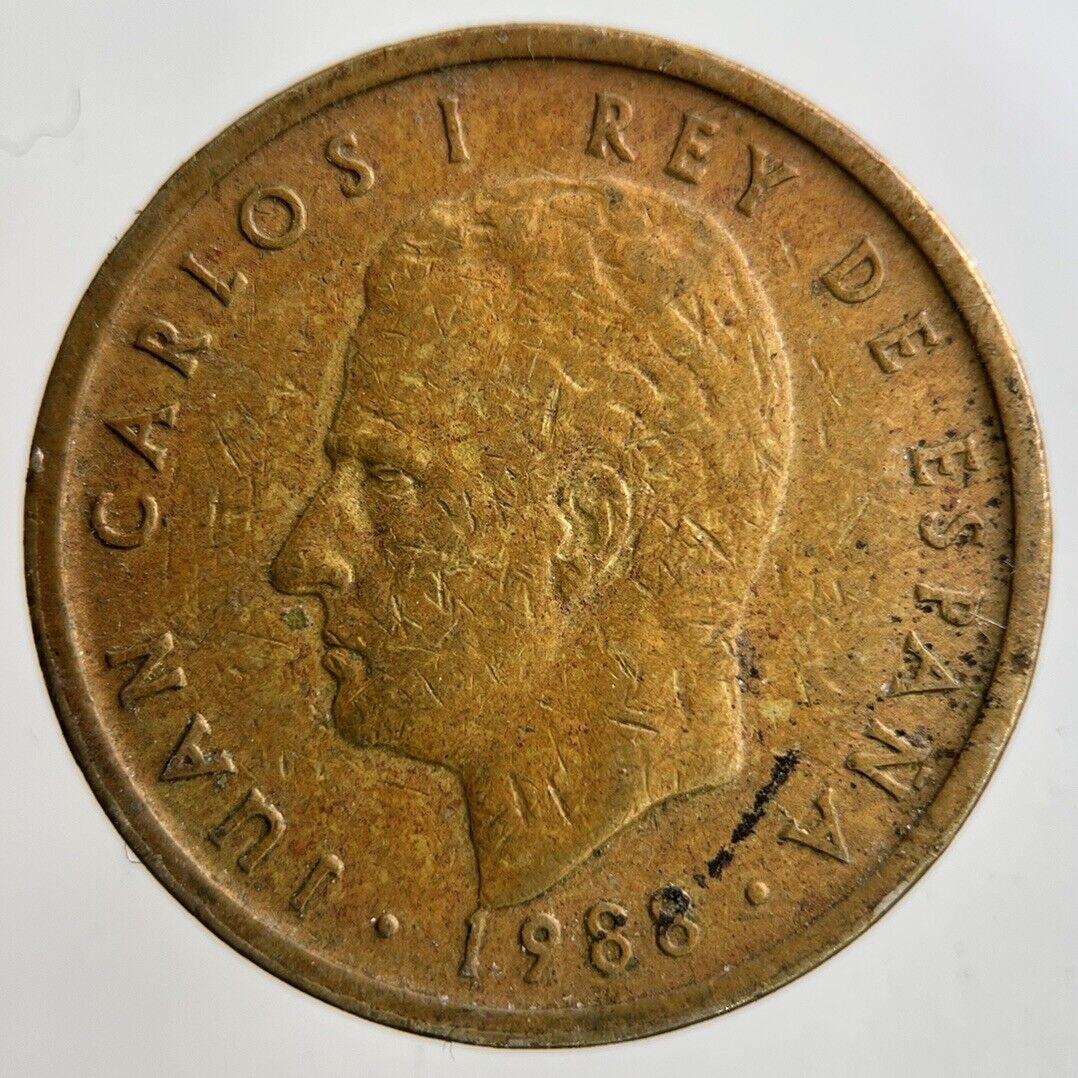 1988 Spain 100 Cien Pesetas Coin | Fine Collectable Grade