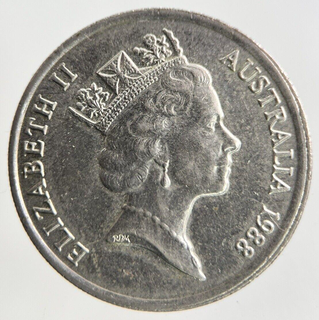 1988 Australia 10 Cents Coin | Fine Collectable Grade