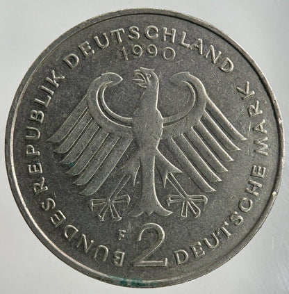 1988 Germany 2 Mark Coin | Fine Collectable Grade