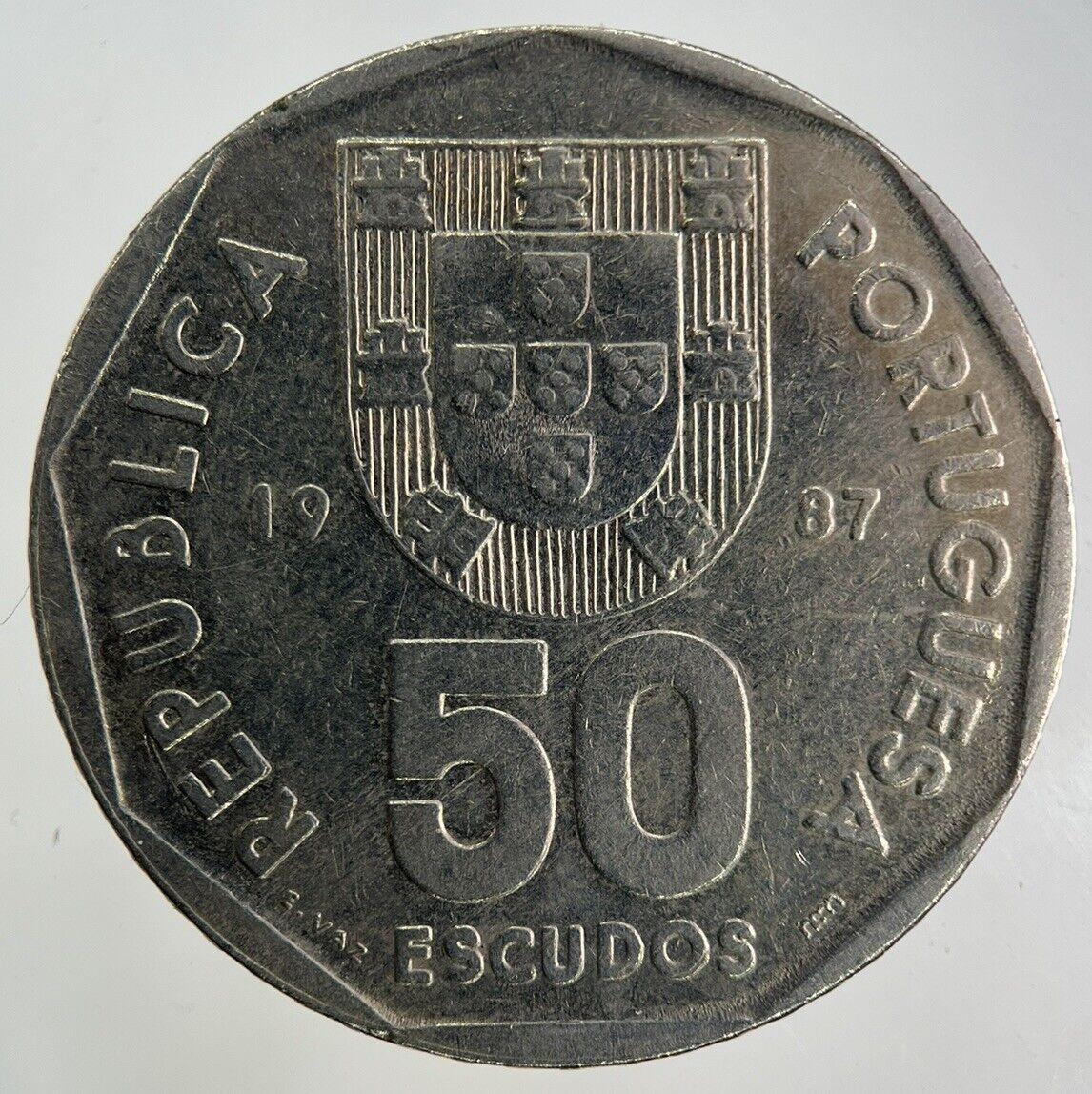 1987 Portugal 50 Escudos Coin | Collectable Grade