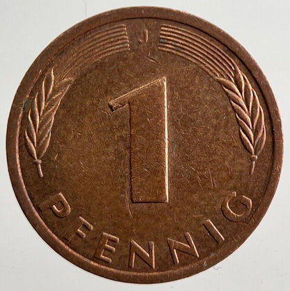 1988 Germany 1 Pfennig Coin | Very High Grade | a4954