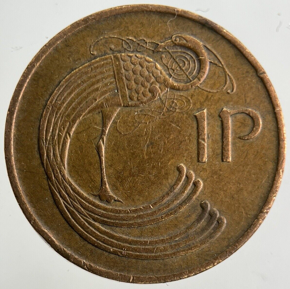 1988 Irish 1p One-Pence Coin | Fine Collectable Grade