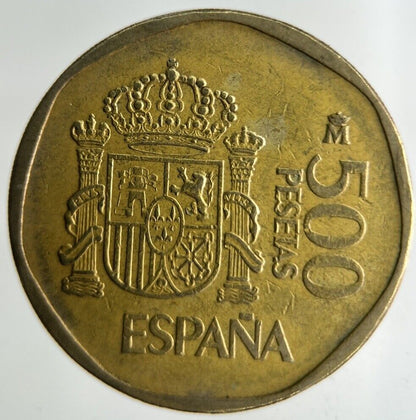 1989 Spain 500 Pesetas Coin | Fine Collectable Grade