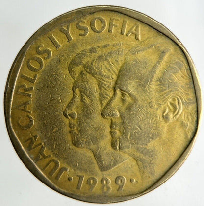 1989 Spain 500 Pesetas Coin | Fine Collectable Grade