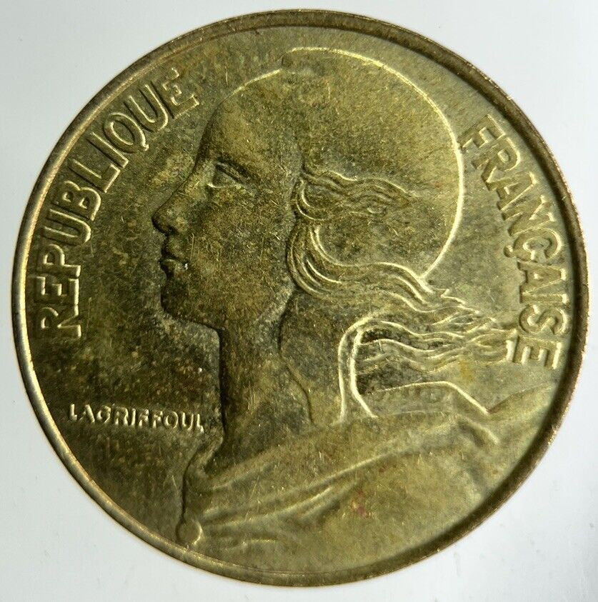 1989 France 20 Centimes Coin | Fine Collectable Grade