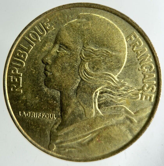 1989 France 20 Centimes Coin | Fine Collectable Grade