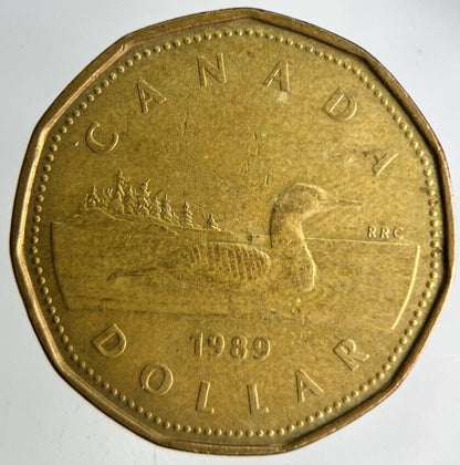 1989 Canada One Dollar Coin | Fine Collectable Grade