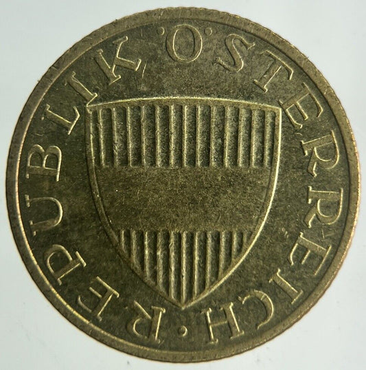 1989 Austria 50 Groschen Coin | Fine Collectable Grade