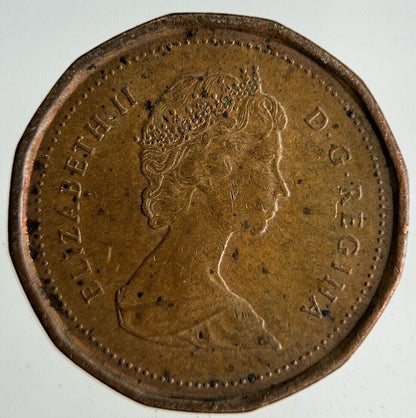 1989 Canada 1 One Cent Coin | Fine Collectable Grade