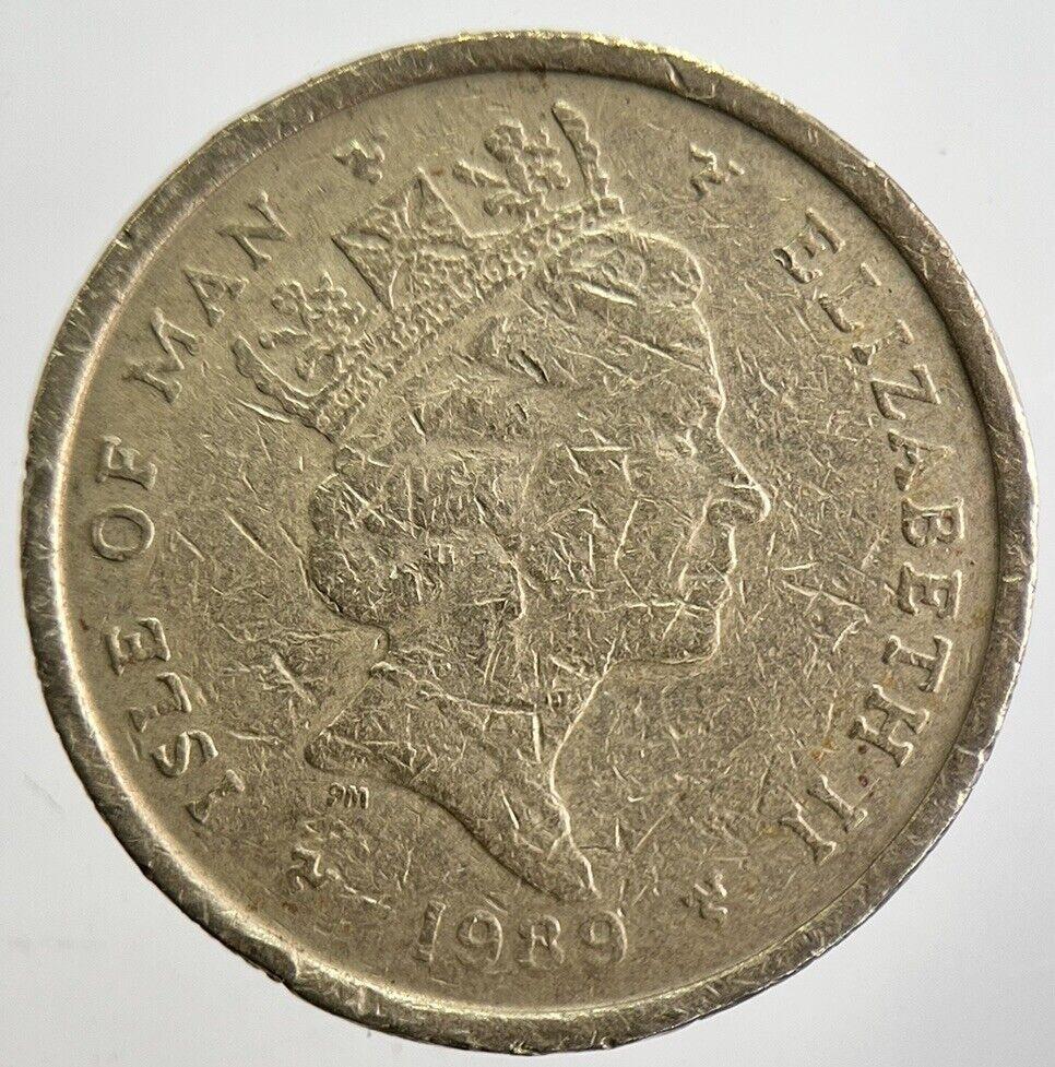 1989 Isle of Man £1 One Pound Coin | Collectable Grade | a4794