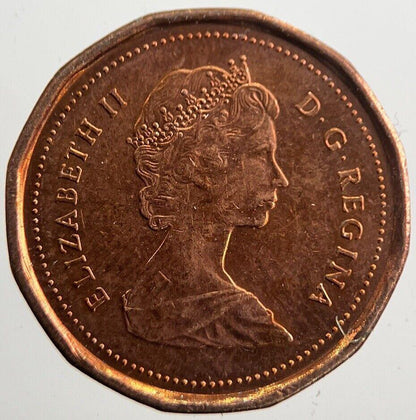 1989 Canada 1 One Cent Coin | Very High Grade | a7650