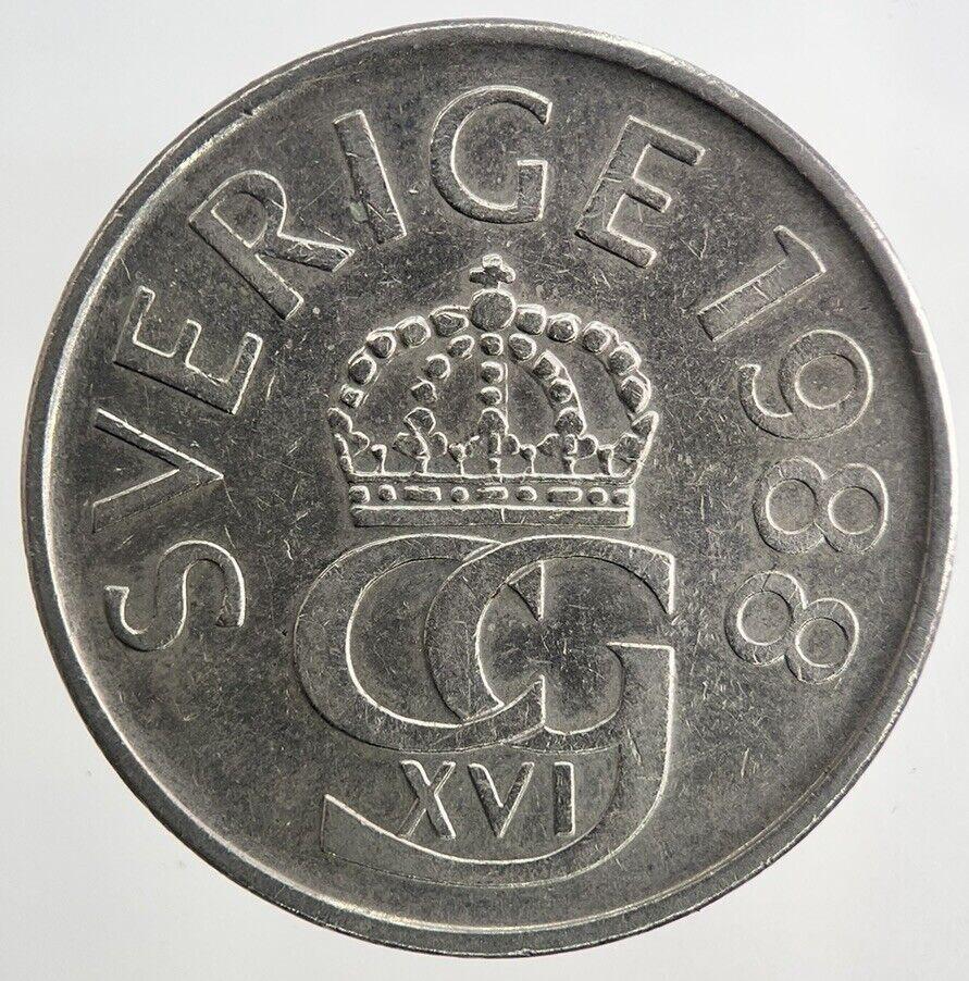 1988 Sweden 5 Kronor Coin | Very High Grade