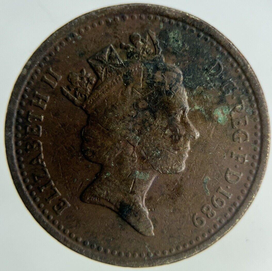 1989 British £1 One Pound Coin | Fine Collectable Grade