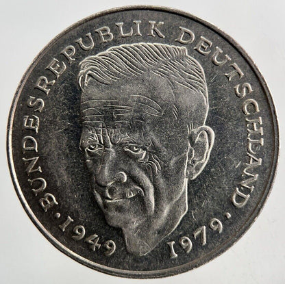 1990 Germany 2 Mark Coin | Fine Collectable Grade