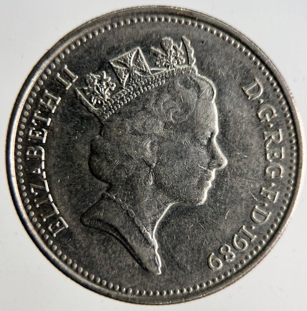 1989 Elizabeth II 5p Five 5 Pence Coin | Fine Collectable Grade
