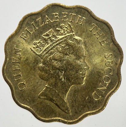 1991 Hong Kong 20 Twenty Cents Coin | Fine Collectable Grade | a7289