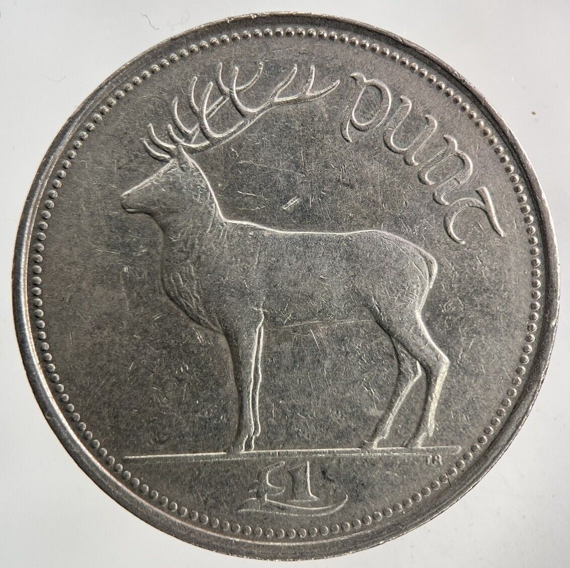 1990 Irish £1 One Pound Coin | Fine Collectable Grade