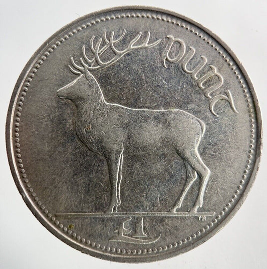 1990 Irish £1 One Pound Coin | Very High Grade