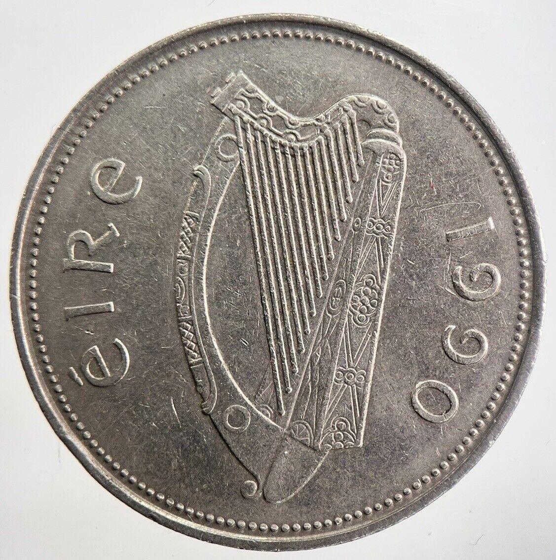 1990 Irish £1 One Pound Coin | Very High Grade | a7033