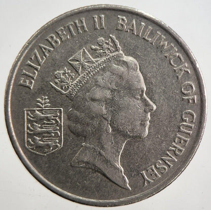 1992 Jersey 10p 10 Ten-Pence Coin | Very High Grade | a4905