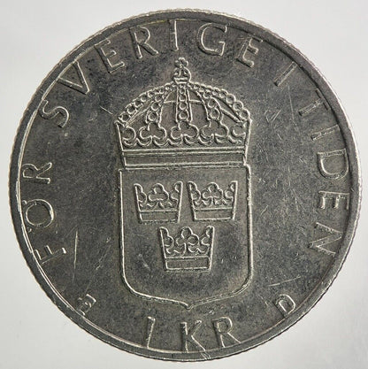1992 Sweden 1 Krona Coin | Very High Grade