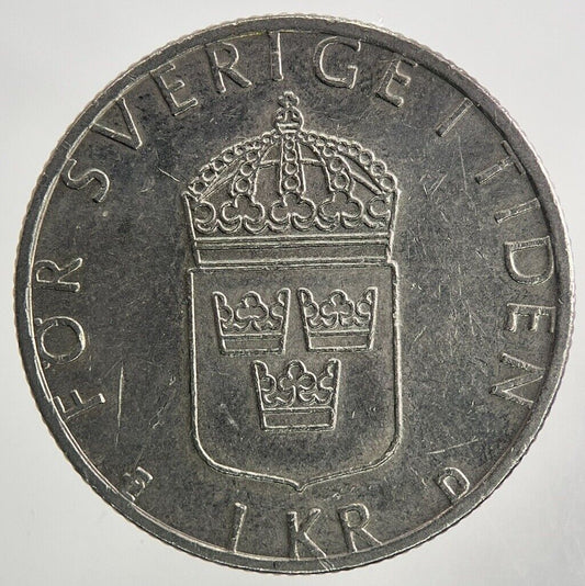 1992 Sweden 1 Krona Coin | Very High Grade