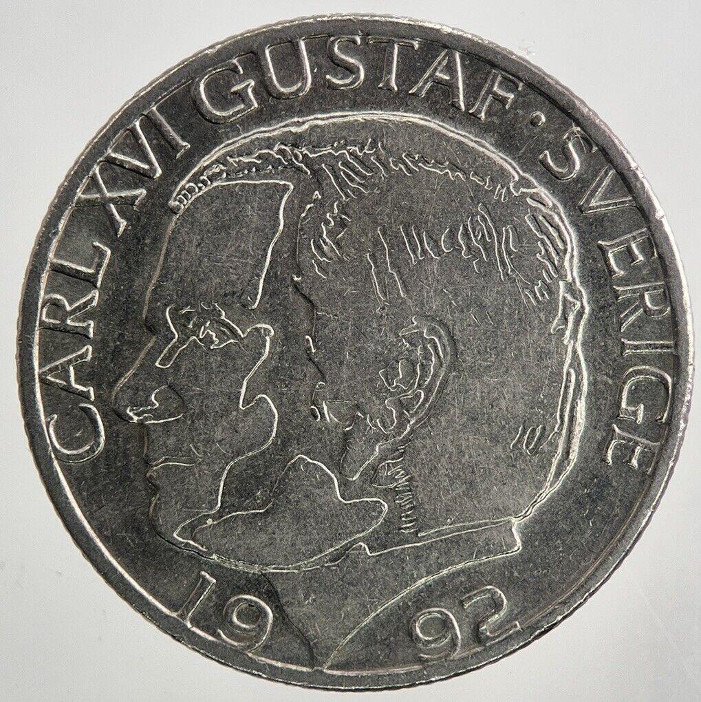 1992 Sweden 1 Krona Coin | Very High Grade