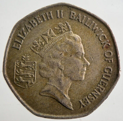 1992 Jersey 20p Twenty Pence Coin | Very High Grade | a4902