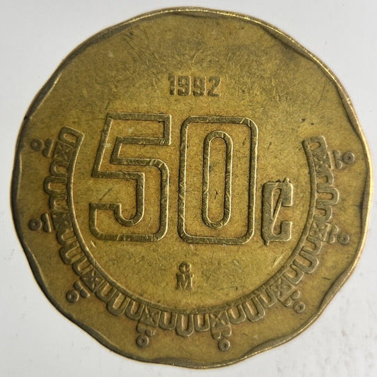 1992 Mexico 50 Centavos Coin | Collectable Grade