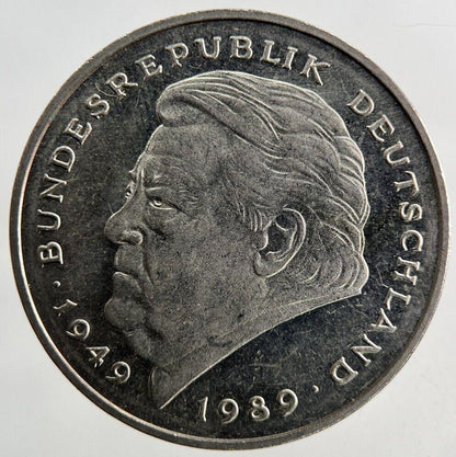 1992 Germany 2 Mark Coin | Fine Collectable Grade