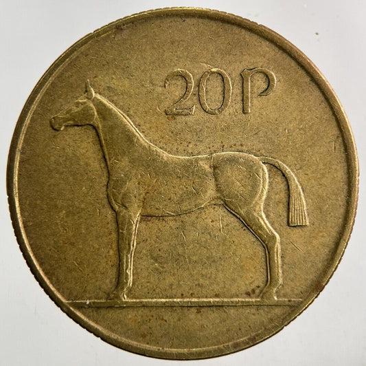 1992 Irish 20p Twenty-Pence Coin | Fine Collectable Grade