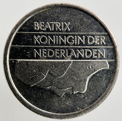 1992 Netherlands 25 Cents Coin | Fine Collectable Grade