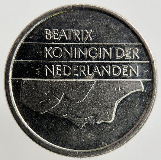 1992 Netherlands 25 Cents Coin | Fine Collectable Grade