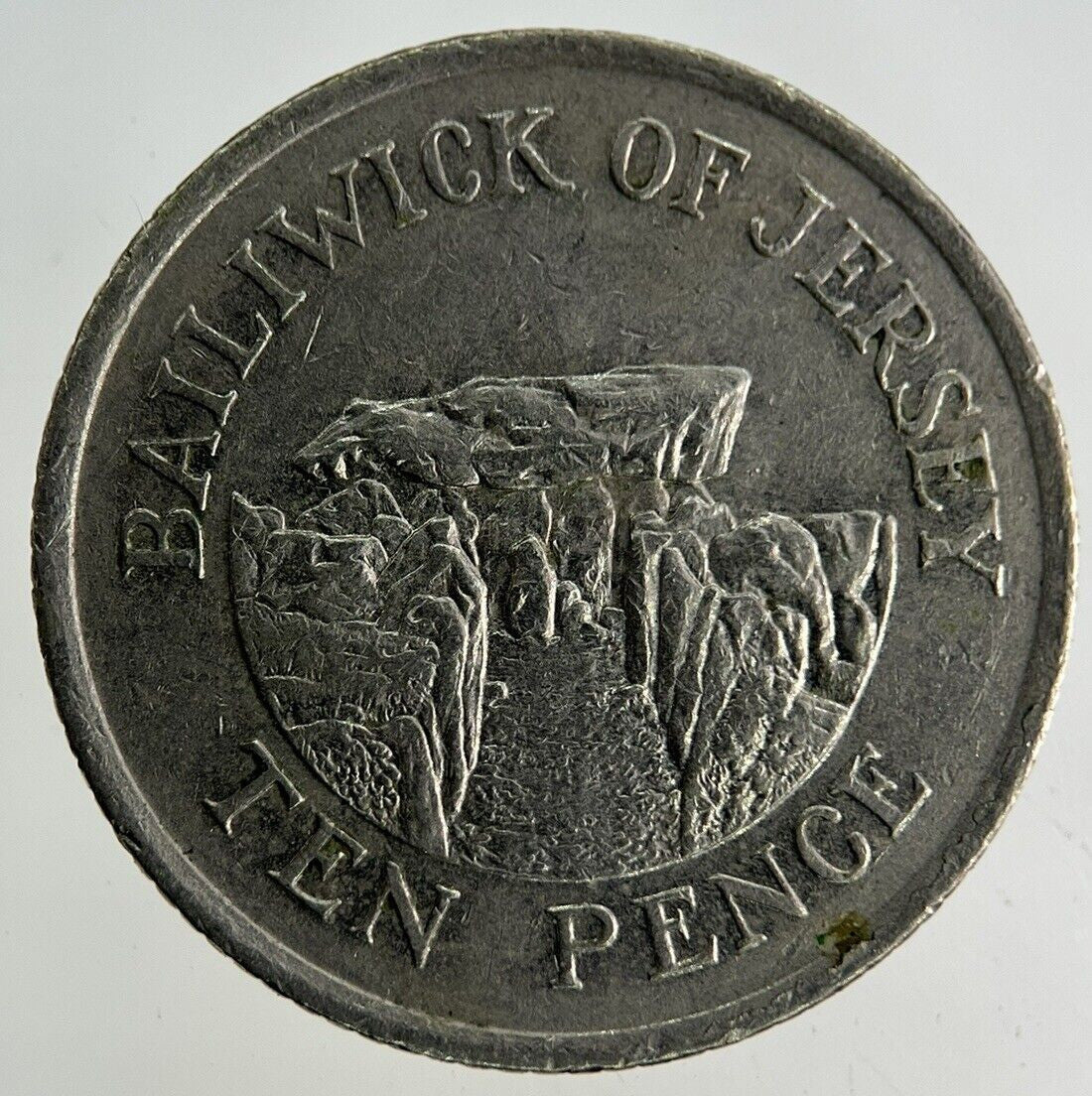 1992 Jersey 10p Ten-Pence Coin | Fine Collectable Grade