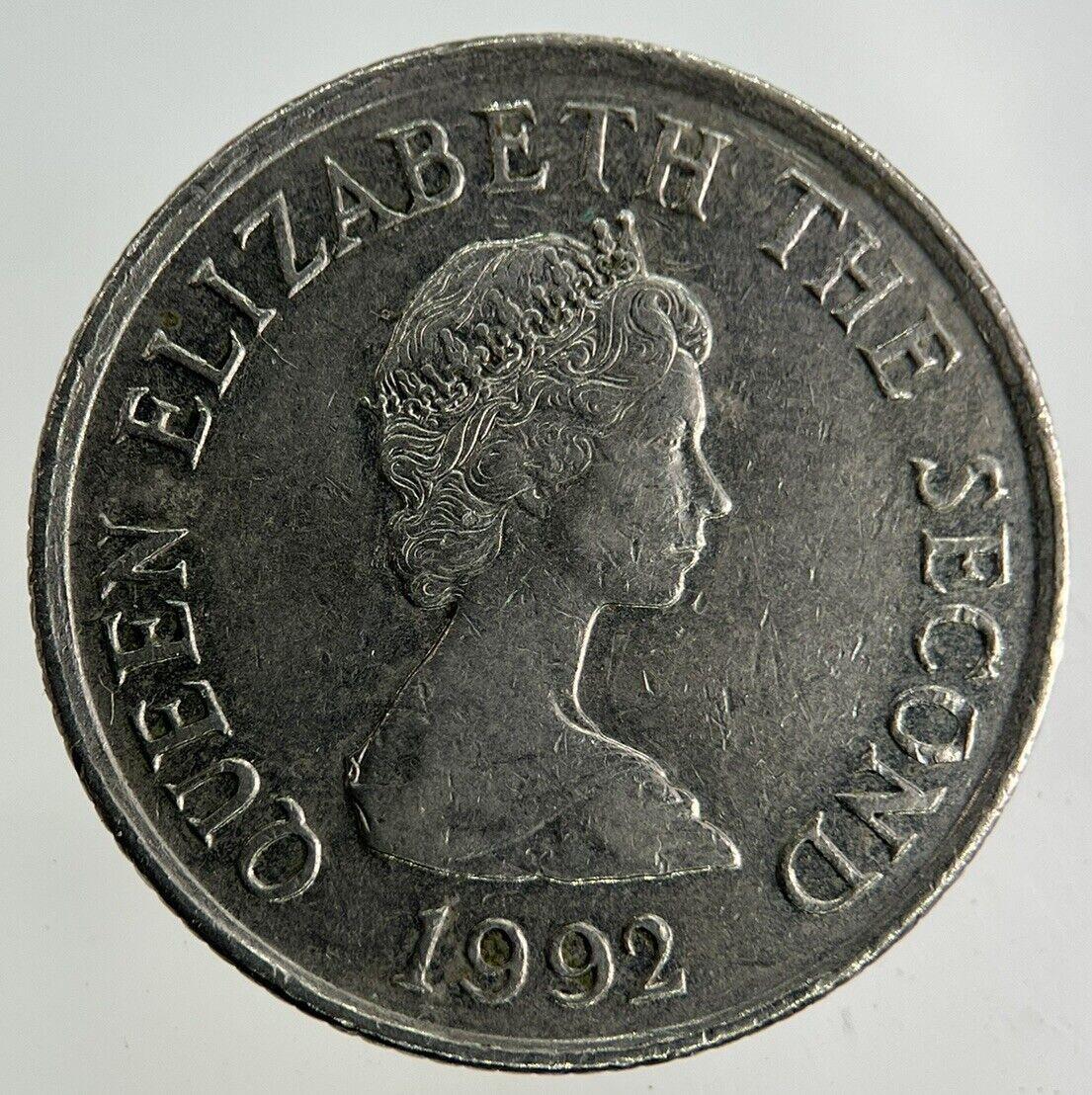 1992 Jersey 10p Ten-Pence Coin | Fine Collectable Grade