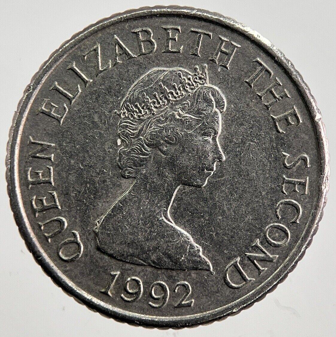 1992 Jersey 5p 5 Five-Pence Coin | Very High Grade | a4983